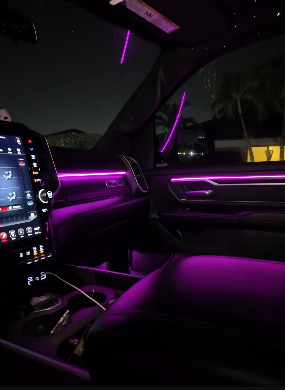 Ambient interior lighting