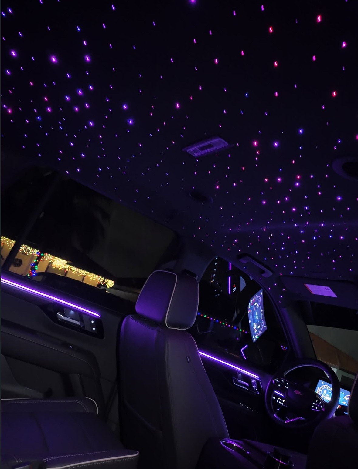 Custom fiber optic ceiling